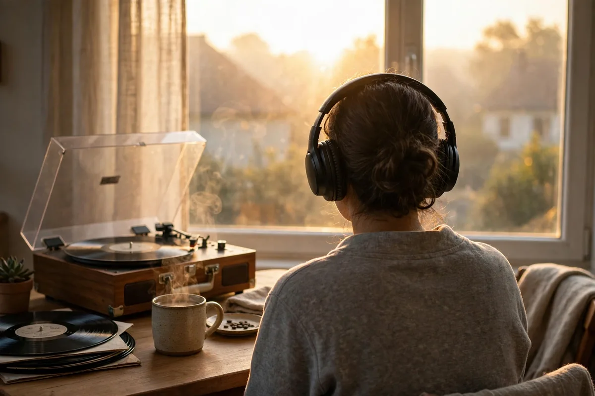 Illustration for The morning soundtrack story