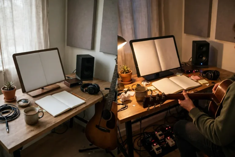 Illustration for story ideas for musicians