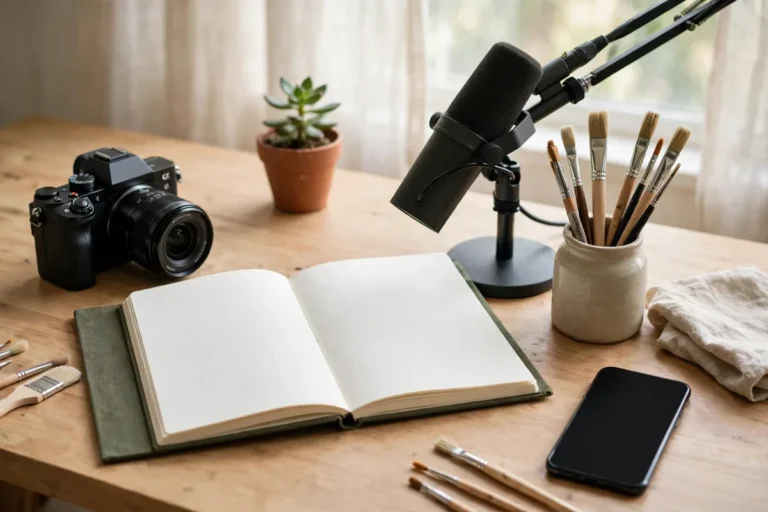 Illustration for templates for creators
