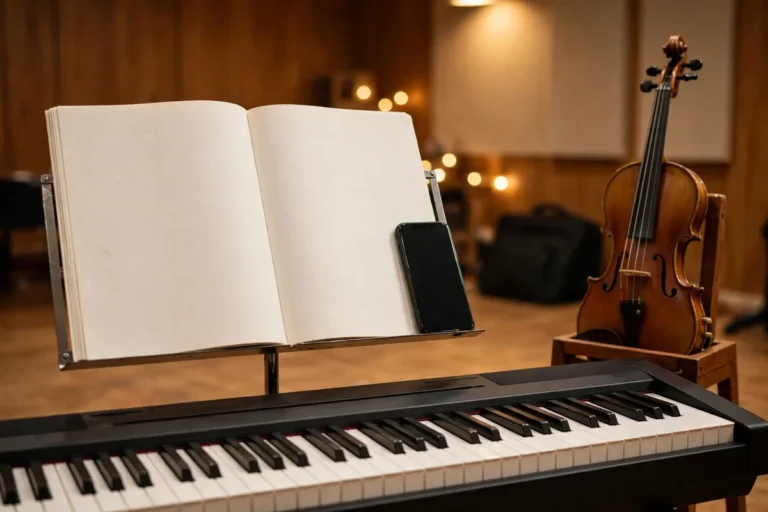 Illustration for templates for musicians