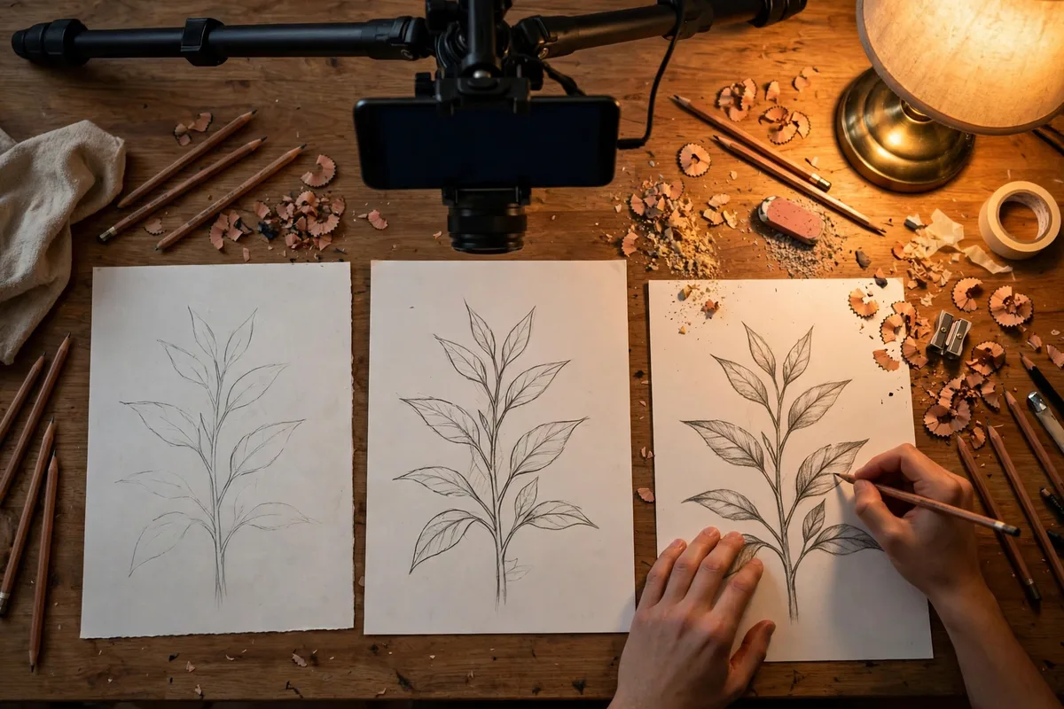 Illustration for Show a process as a short timelapse