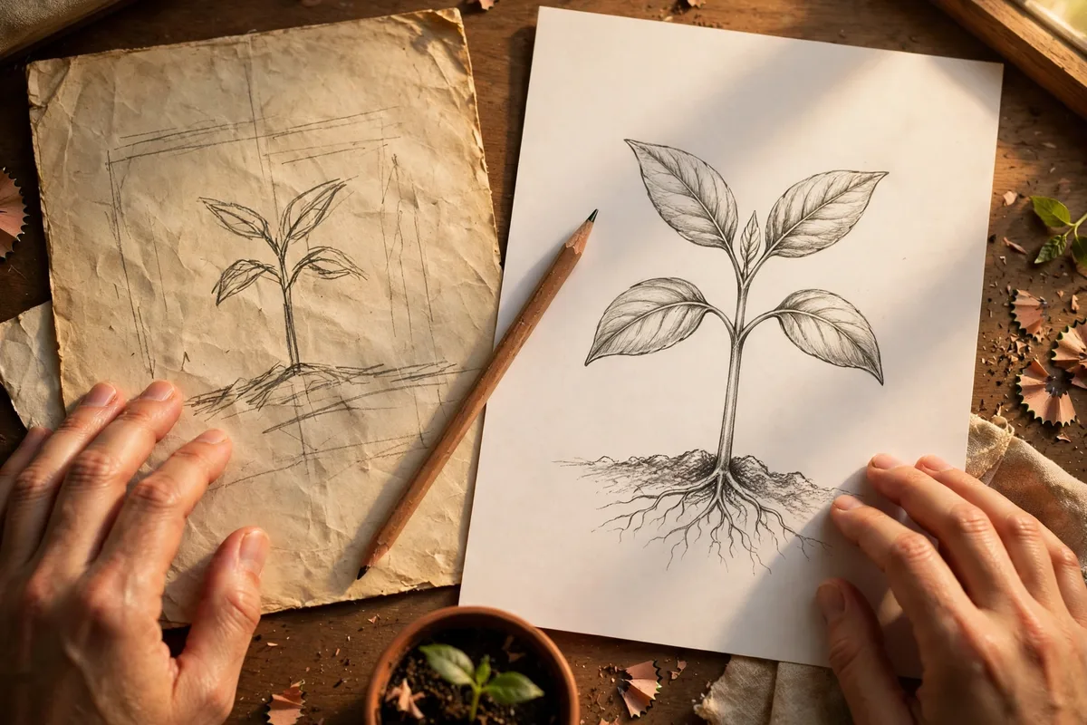 Illustration for Share one lesson the old work taught you
