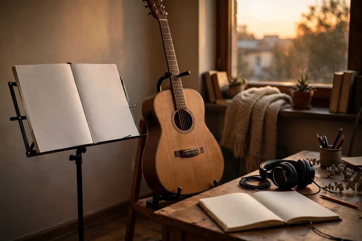 Illustration for creator stories for musicians